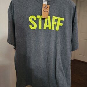 Gildan Gray Staff T-Shirt
